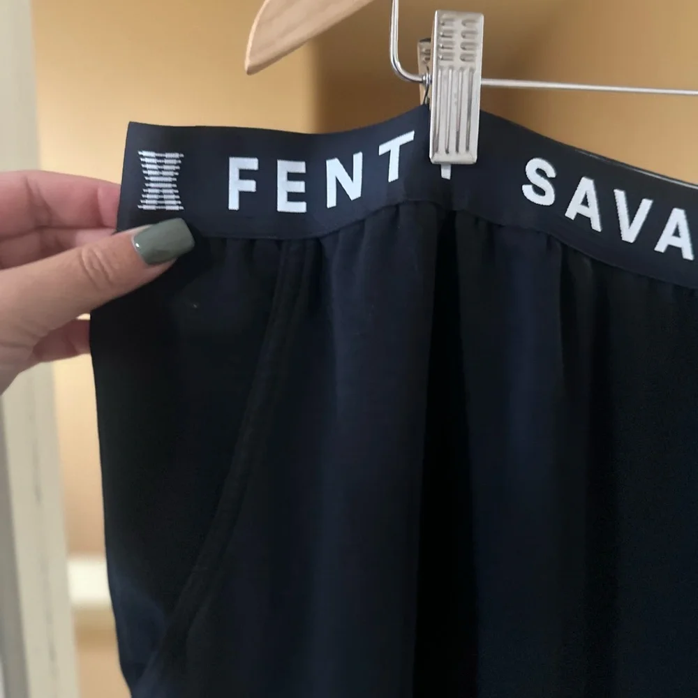 NWT Men’s‎ SAVAGE X FENTY FRENCH TERRY SLEEP PANT Black Loungewear Size XXXXL.